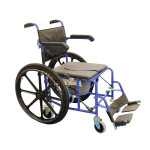 Wheelchair isolated under the white background